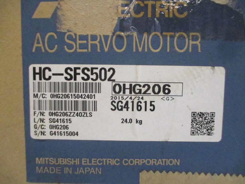 MITSUBISHI HC-SFS502 133VAC 26A NSMP