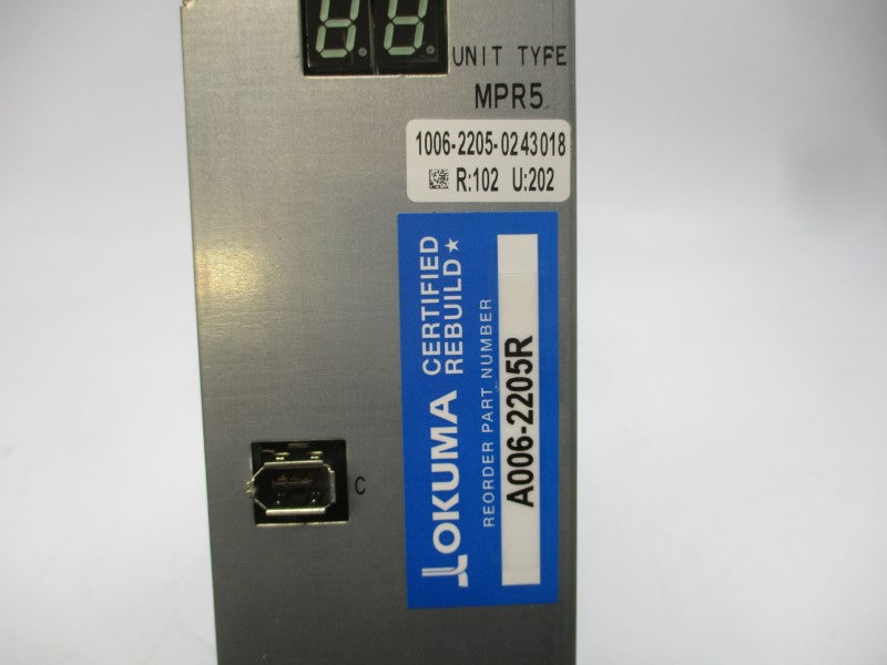 OKUMA MPR5 1006-2205-0243018 REMAN