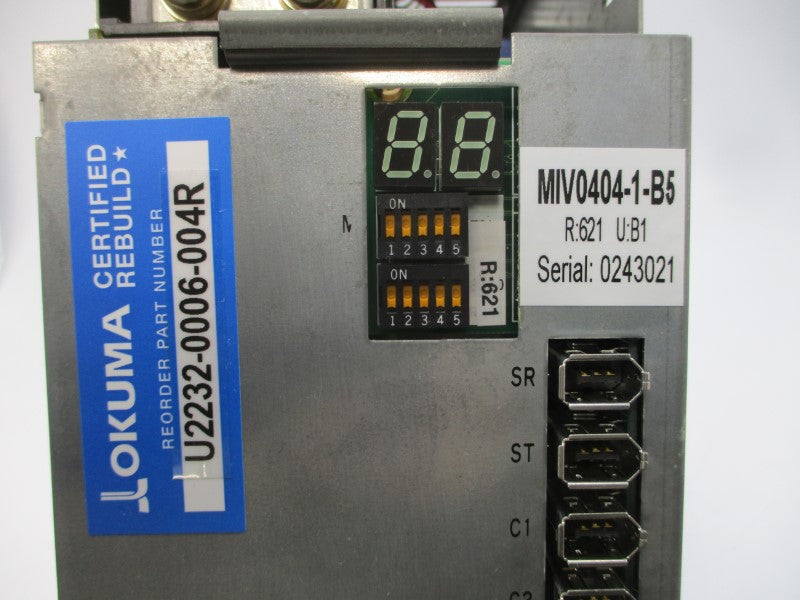 OKUMA MIV0404-1-B5 U2232-0006-004R REMAN