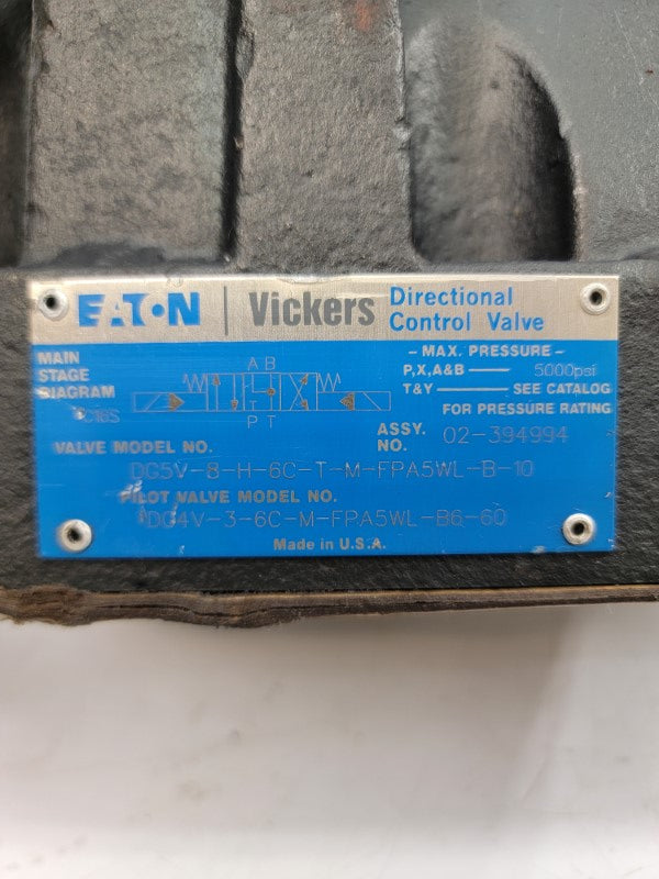 VICKERS DG5V-8-H-6C-T-M-FPA5WL-B-10 110/120V 5000PSI NSNP