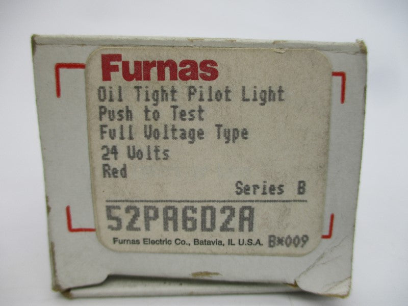 FURNAS 52PA6D2A SER. B 24VAC/DC NSMP