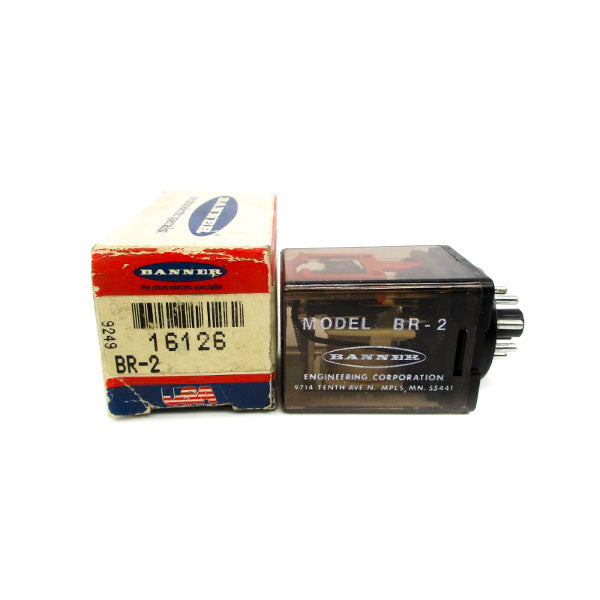 BANNER ENGINEERING BR-2 16126 120VAC 10A NSMP