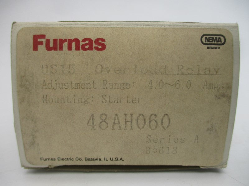 FURNAS 48AH060 SER. A 500V 4.0-6.0A NSMP