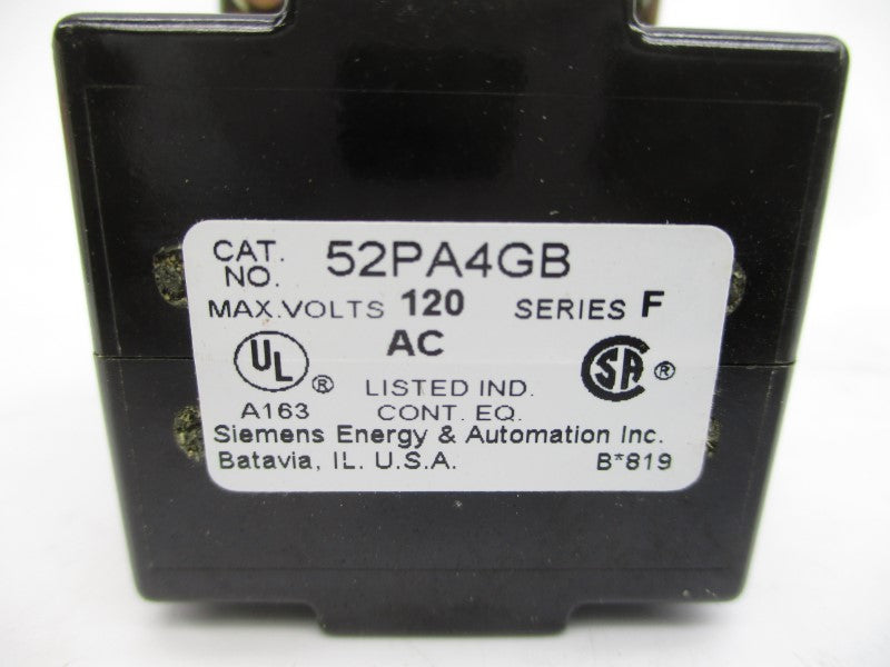 FURNAS 52PA4GB SER. F 120VAC NSMP