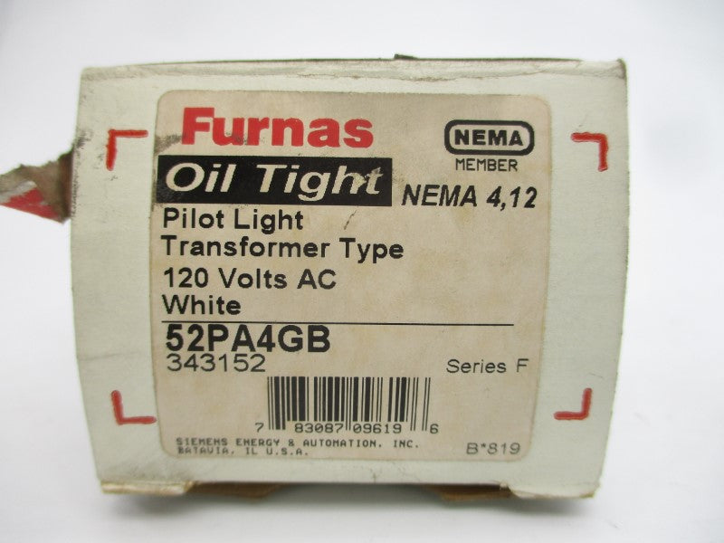 FURNAS 52PA4GB SER. F 120VAC NSMP