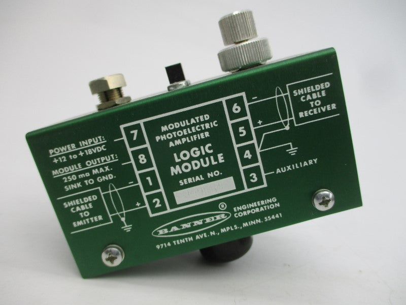 BANNER ENGINEERING MB8-1 12-18VDC NSNP