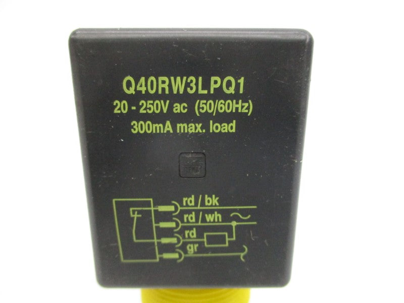 BANNER ENGINEERING Q40RW3LPQ1 20-250VAC UNMP