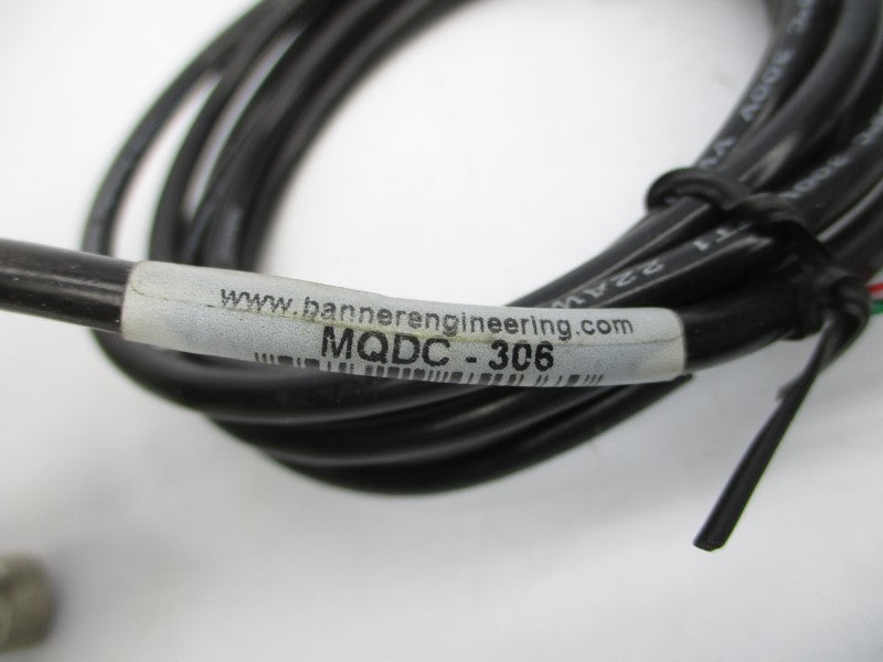 BANNER ENGINEERING MQDC-306 45137 300V (BLACK) NSNP