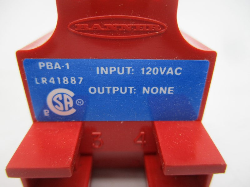 BANNER ENGINEERING 16385 PBA-1 120VAC NSMP