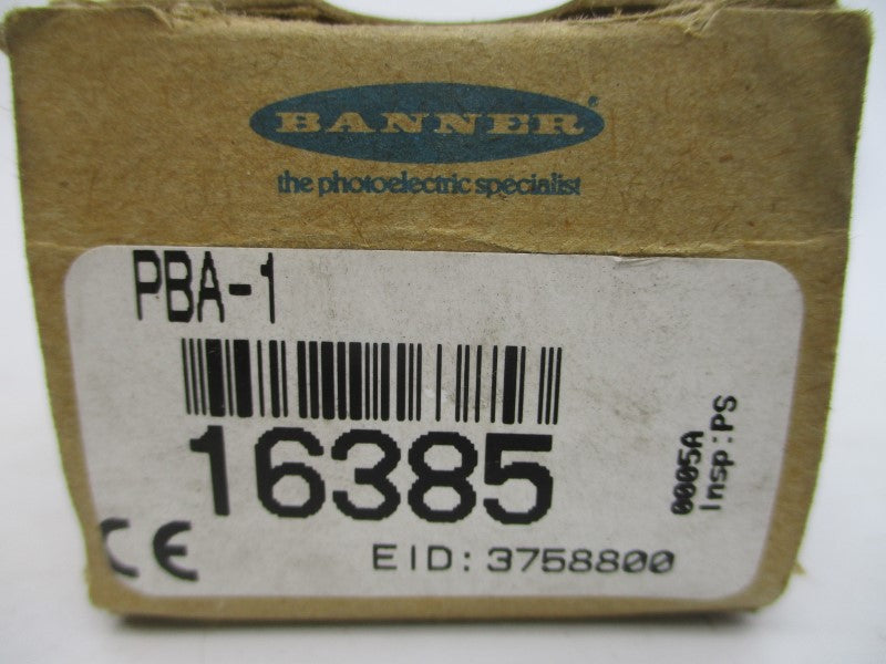BANNER ENGINEERING 16385 PBA-1 120VAC NSMP
