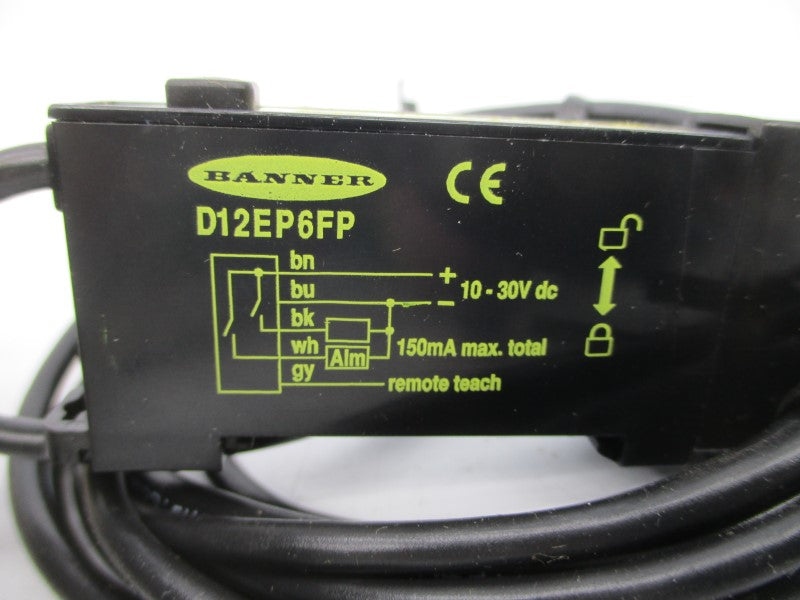 BANNER ENGINEERING 41965 D12EP6FP 10-30VDC NSMP