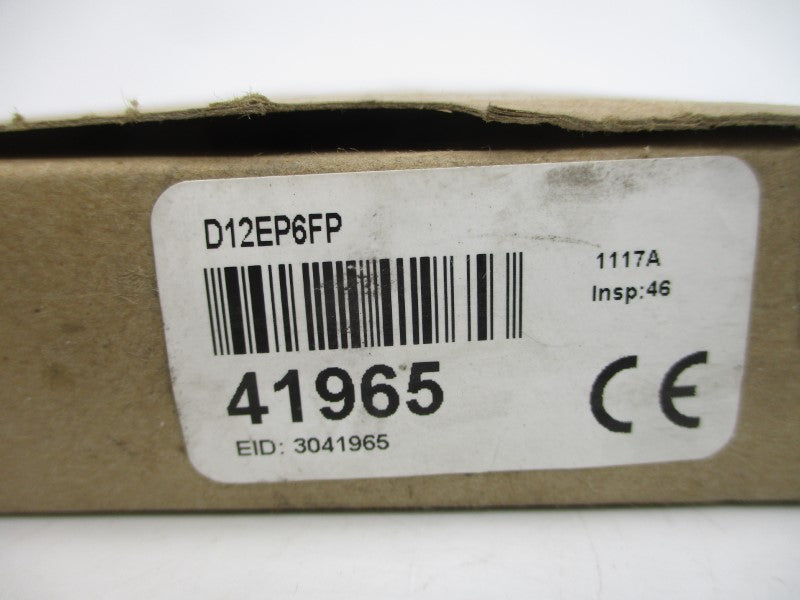 BANNER ENGINEERING 41965 D12EP6FP 10-30VDC NSMP