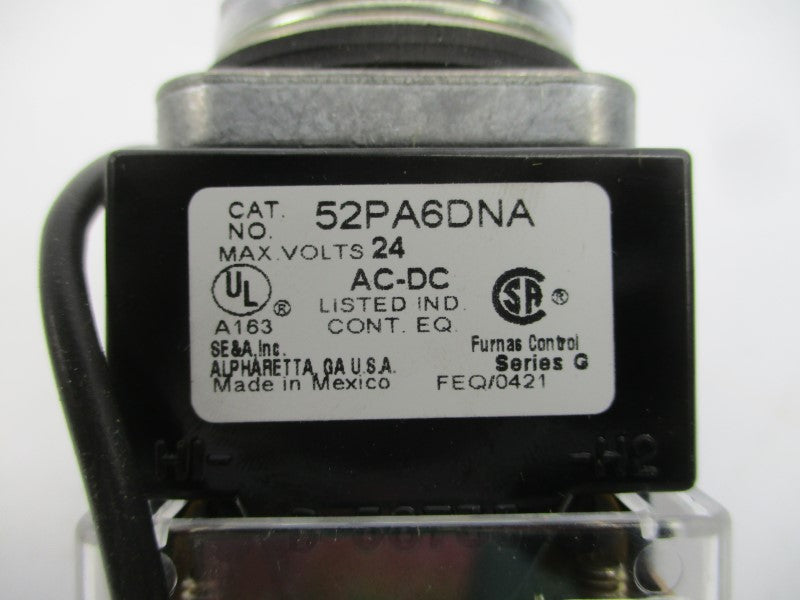 FURNAS 52PA6DNA SER. G 24VAC/DC NSMP