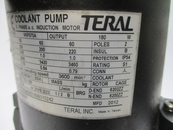 TERAL VKP075A 200/220V 0.85/1.0A NSNP
