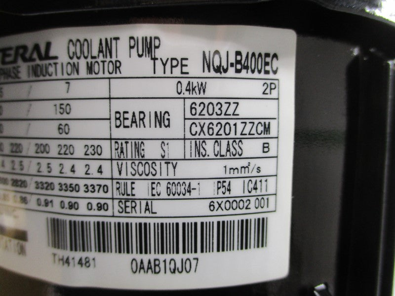 TERAL NQJ-B400EC 200/230V 2.4/2.5A NSMP