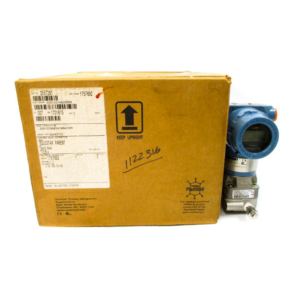 ROSEMOUNT 3051CD3A22A1AB4I5M5 10.5-55VDC 3626PSI NSMP