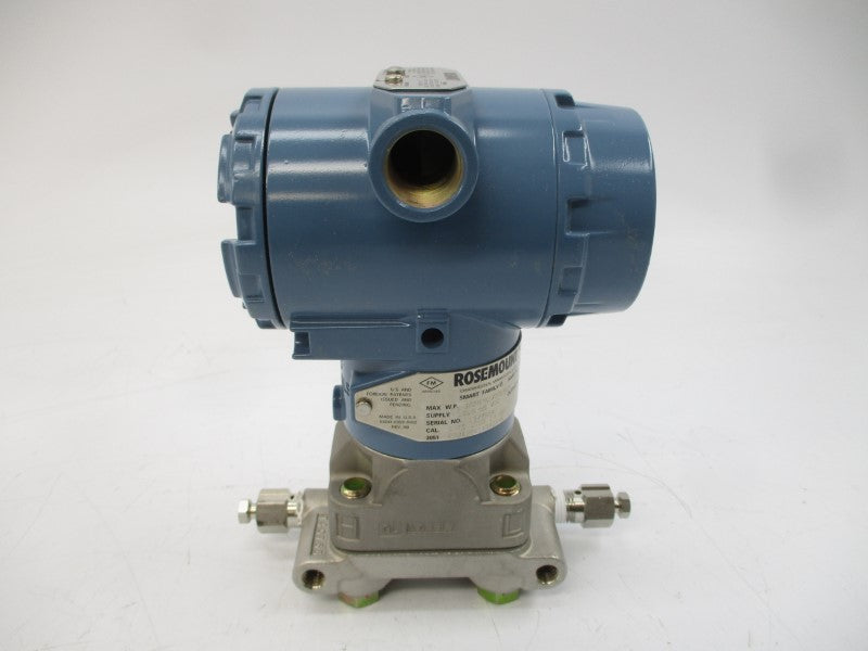 ROSEMOUNT 3051CD3A22A1AB4I5M5 10.5-55VDC 3626PSI NSMP