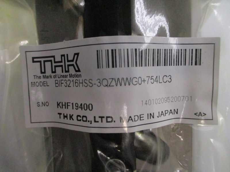 THK BIF3216HSS-3QZWWG0+754LC3 140102095200701 NSMP