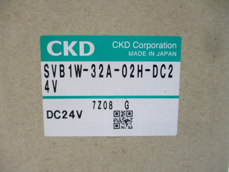 CKD SVB1W-32A-02H-DC24V 24VDC NSMP