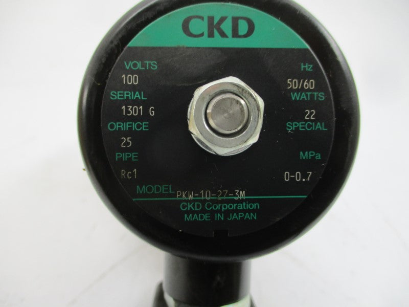 CKD PKW-10-27-3M-AC100V 100VAC NSMP