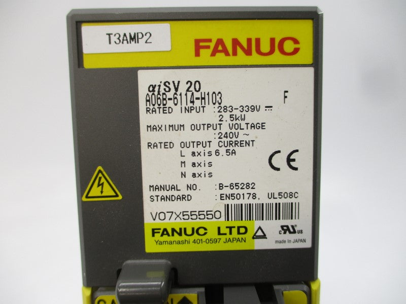 FANUC A06B-6114-H103 283-339V 6.5A NSNP