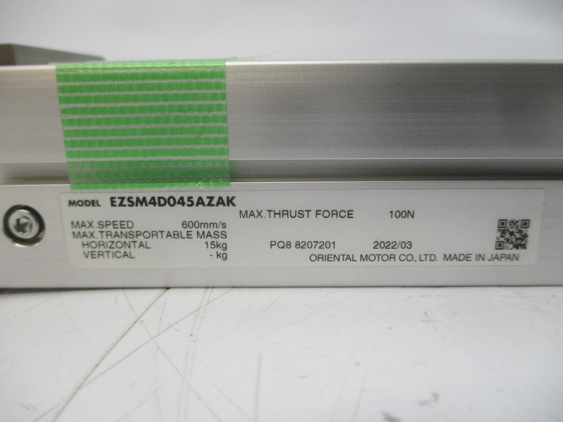 ORIENTAL MOTOR EZSM4D045AZAK NSNP