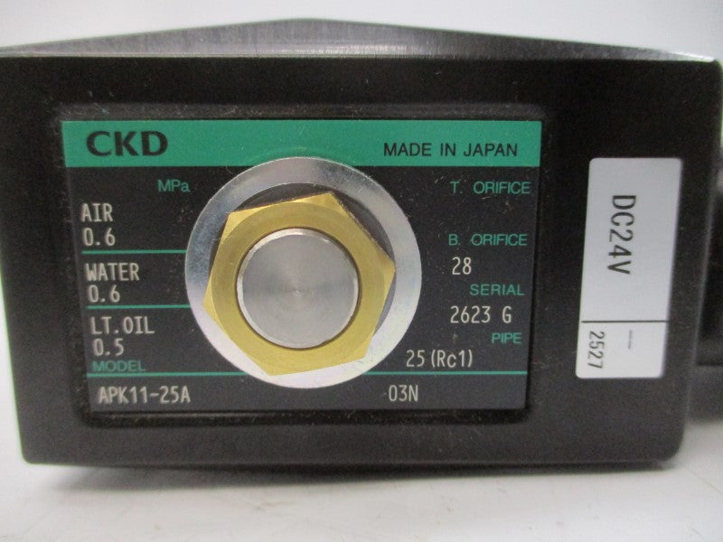 CKD APK11-25A-03N-DC24V 24VDC NSMP