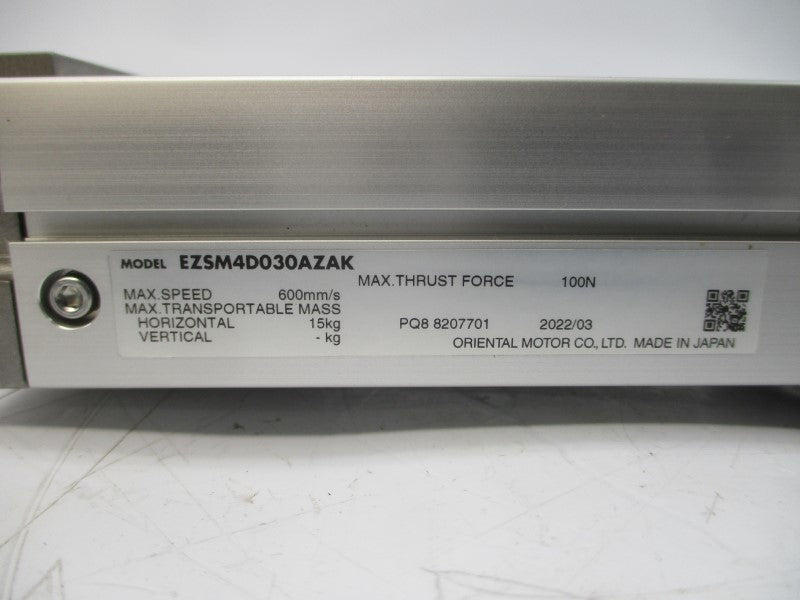 ORIENTAL MOTOR EZSM4D030AZAK NSNP