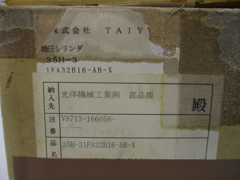 TAIYO PARKER 35H-31FA32B16-AB-X NSMP
