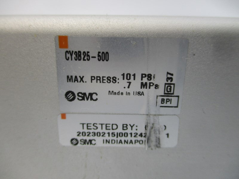 SMC CY3B25-500 101PSI NSNP