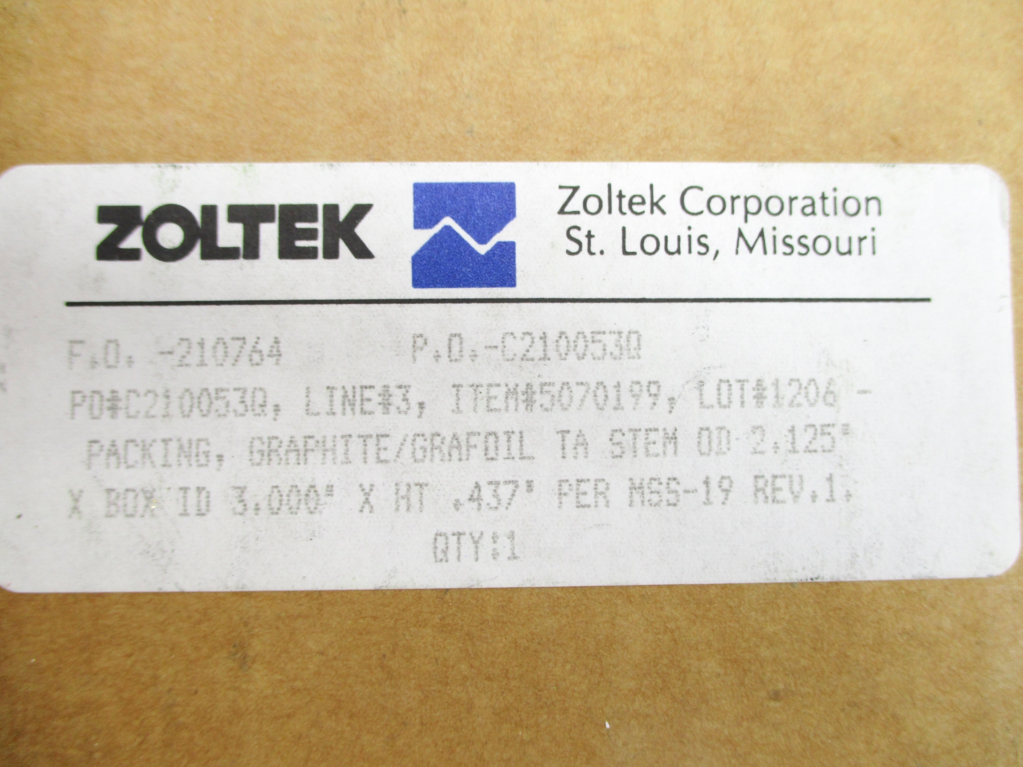 ZOLTEK 210764 NSMP