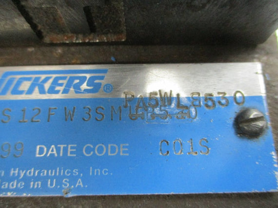 VICKERS CPF2S12FW3SMPA5WLB530 02-308599 1450/5000PSI NSNP