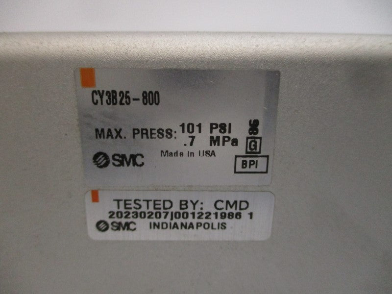 SMC CY3B25-800 101PSI NSNP