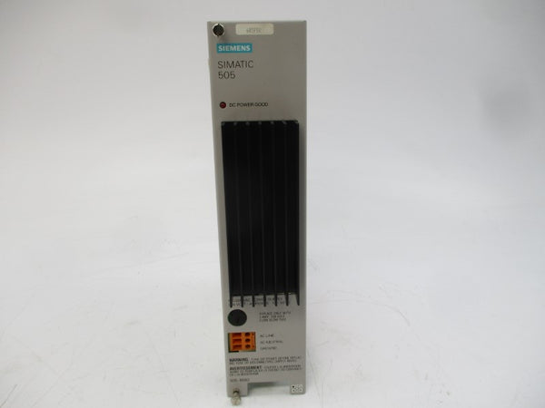 SIEMENS 505-6660 110/220VAC 3A NSMP