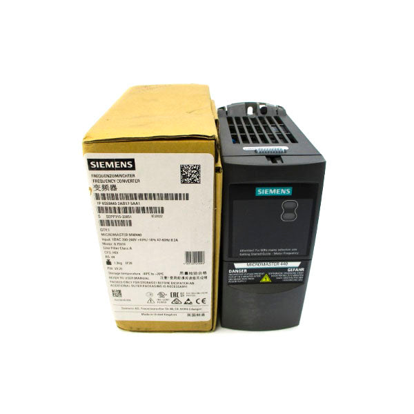 SIEMENS 6SE6440-2AB17-5AA1 200-240VAC 8.2A NSMP