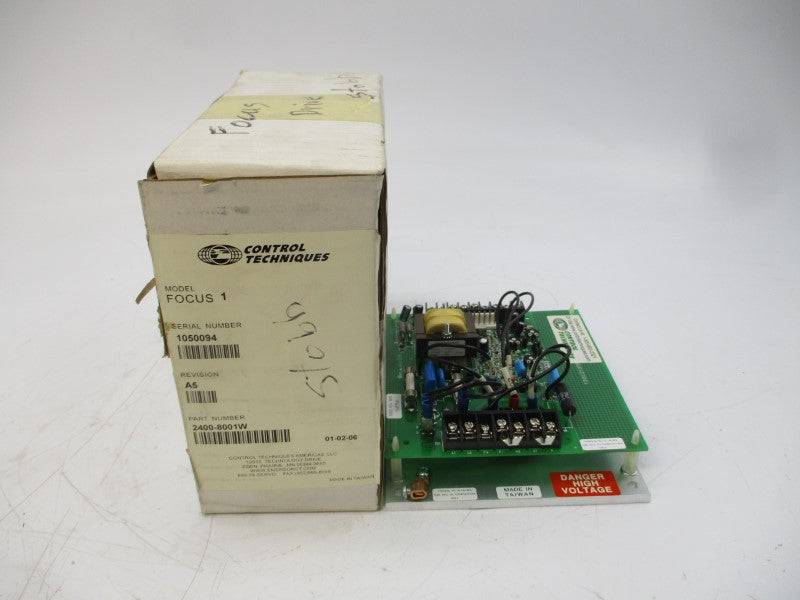 CONTROL TECHNIQUES 2400-8001W 120/240VAC 14A REV. A5 NSMP