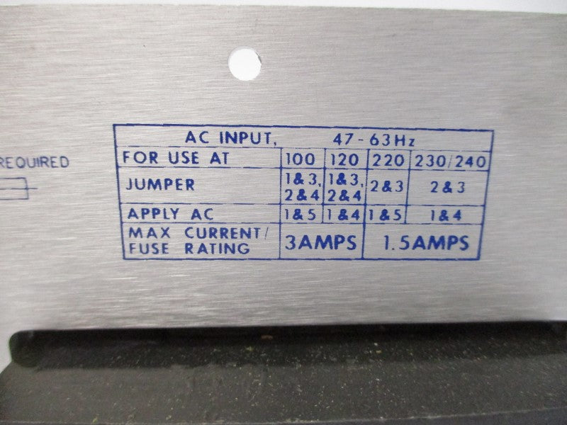 POWER ONE HE5-18/OVP-A 230/240VAC 1.5/3A NSMP