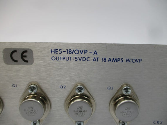 POWER ONE HE5-18/OVP-A 230/240VAC 1.5/3A NSMP