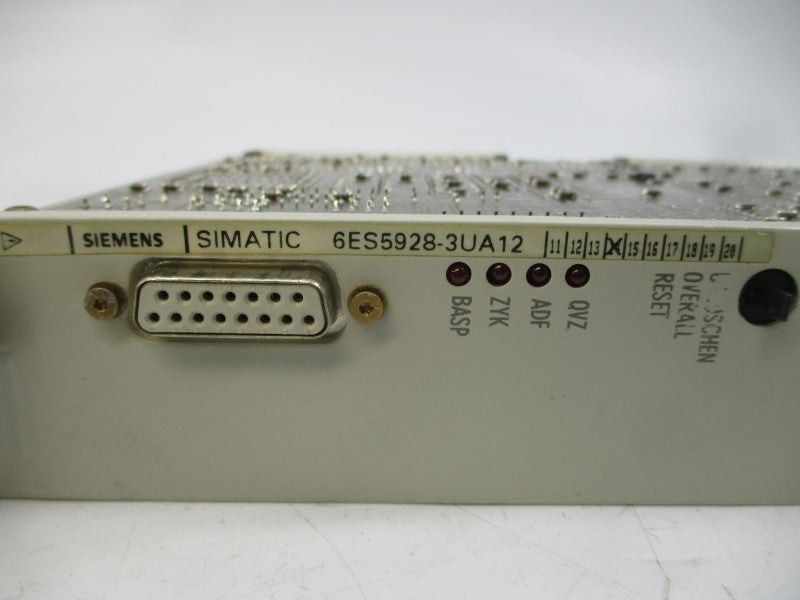 SIEMENS 6ES5928-3UA12 NSMP