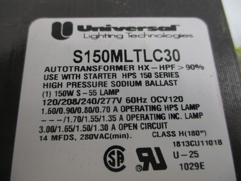 UNIVERSAL S150MLTLC30-500K 277VAC 1.60A NSMP