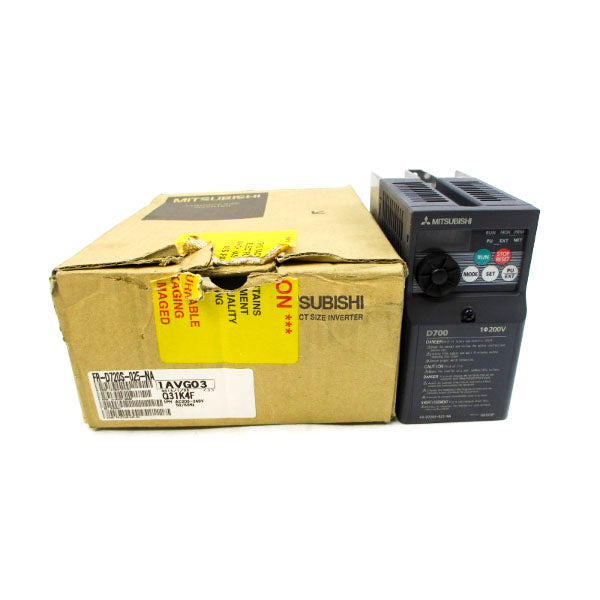 MITSUBISHI FR-D720S-025-NA 200-240VAC 6.6A NSMP