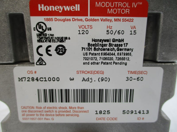 HONEYWELL M7284C1000 120V 30-60S NSMP