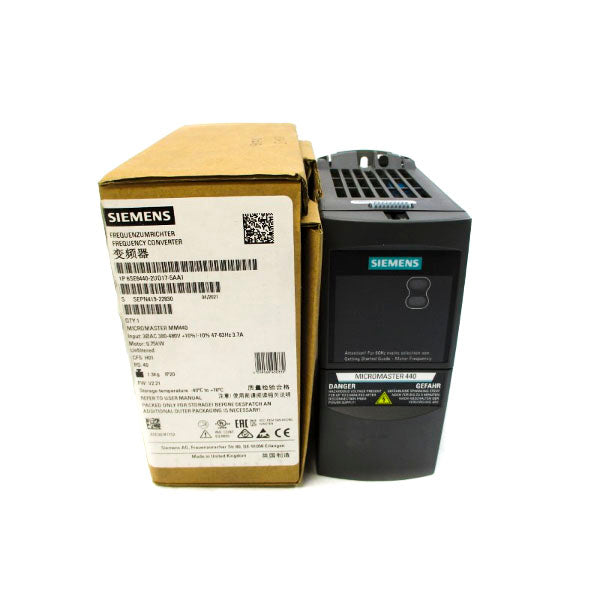 SIEMENS 6SE6440-2UD17-5AA1 380-480VAC 3.7A NSMP