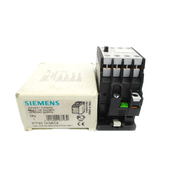 SIEMENS 3TF4010-0AC2 24VAC 20A (AS PICTURED) NSMP