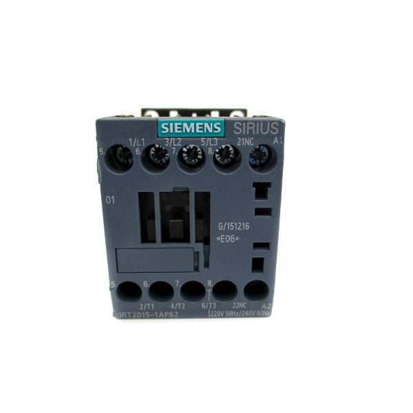 SIEMENS 3RT2015-1AP62 220/240V 18A NSNP