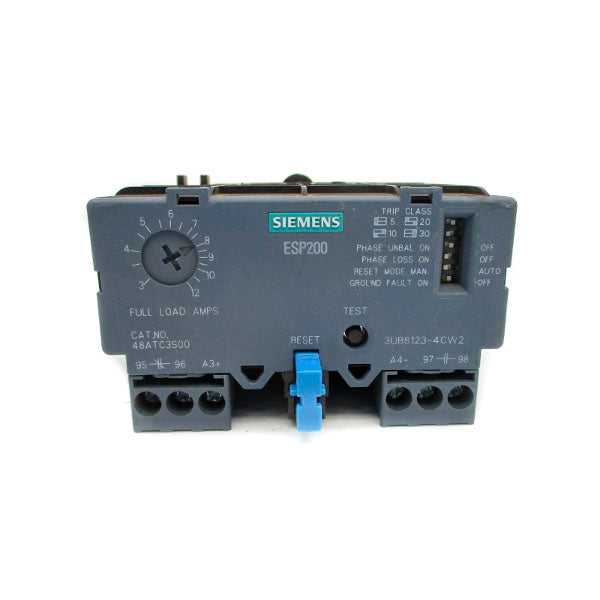 SIEMENS 48ATC3S00 3UB8123-4CW2 600VAC 3-12A NSNP