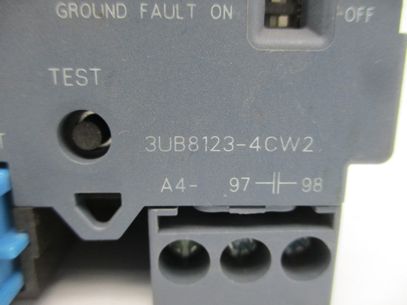 SIEMENS 48ATC3S00 3UB8123-4CW2 600VAC 3-12A NSNP