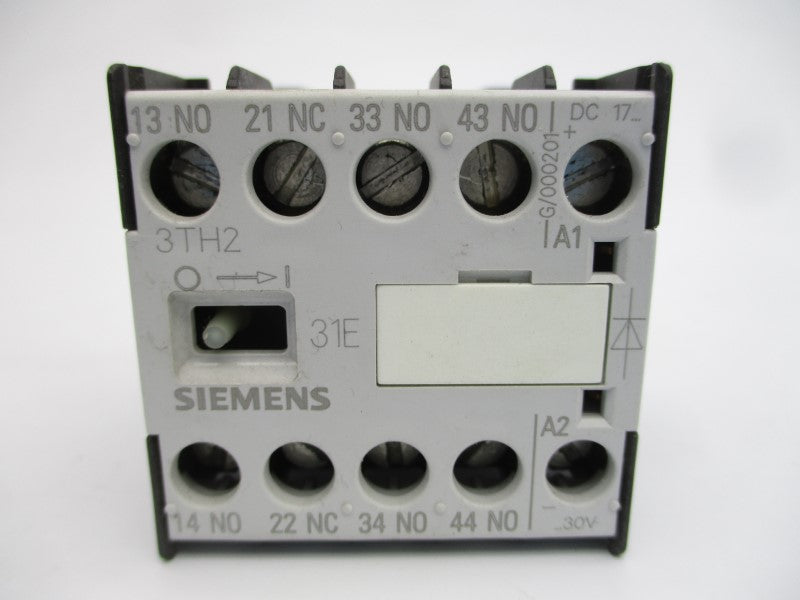 SIEMENS 3TH2031-0JB4 240V 10A NSNP