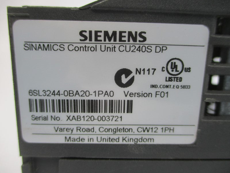 SIEMENS 6SL3244-0BA20-1PA0 NSNP