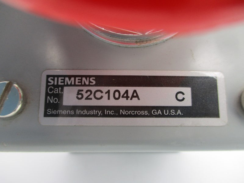 SIEMENS 52C104A NSNP